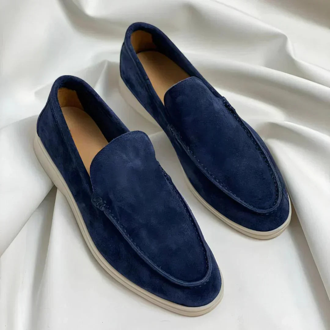 Tristan | Elegantné mokasíny z semišu