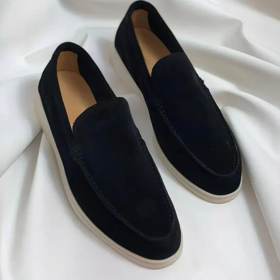 Tristan | Elegantné mokasíny z semišu