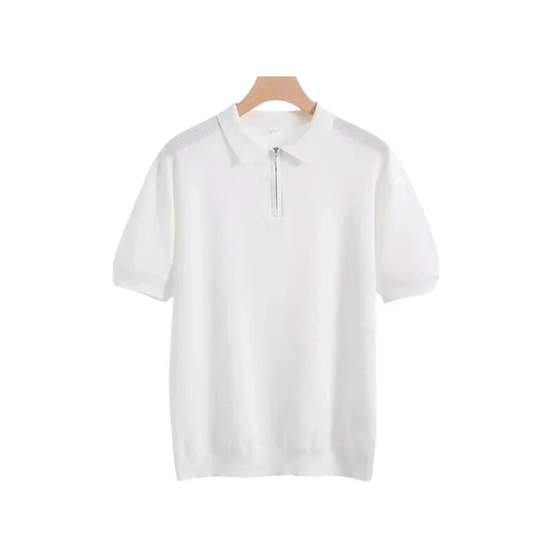 Gautier | Polo s krátkym zipsom Marbella