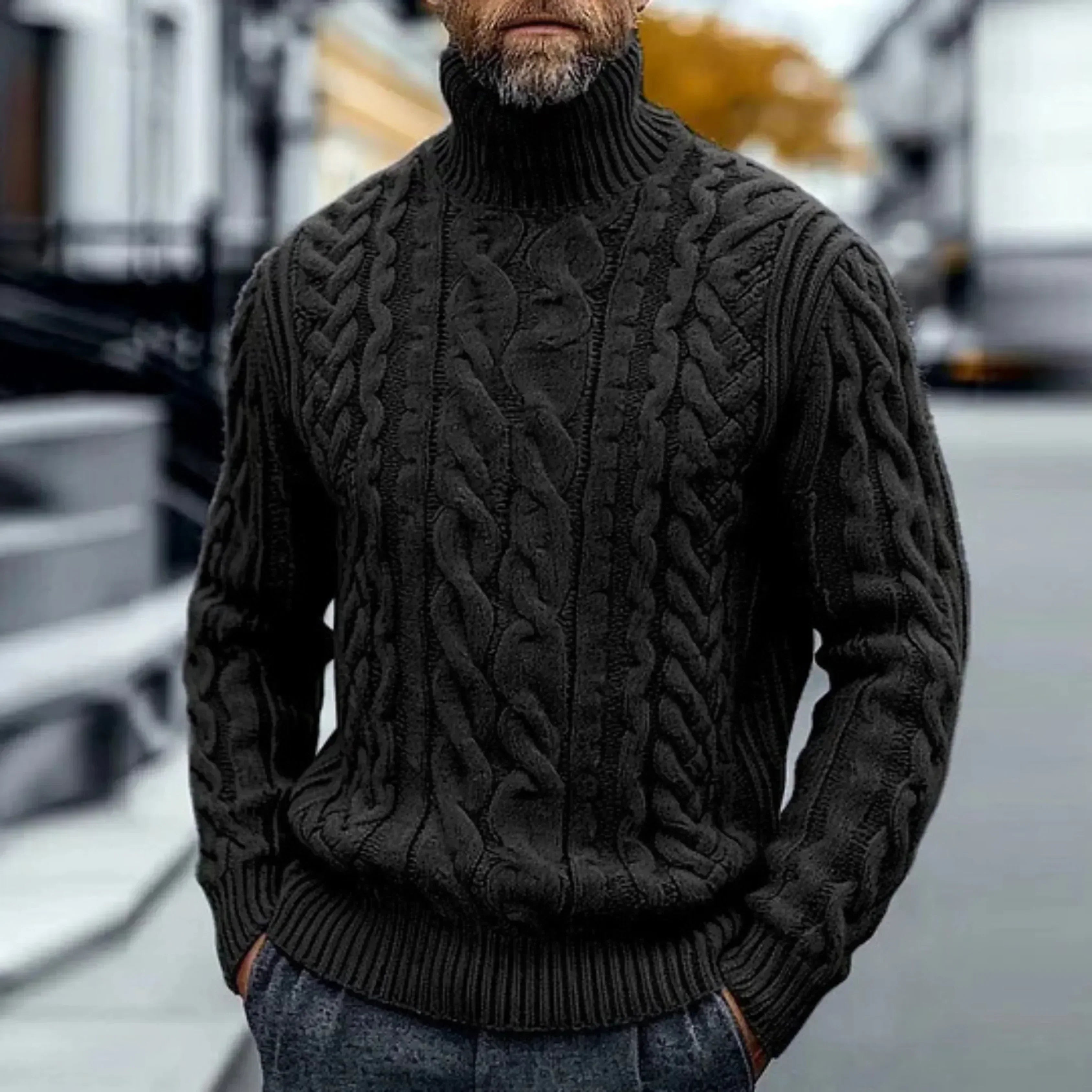 Harald | Vintage Pulóver Torsadé