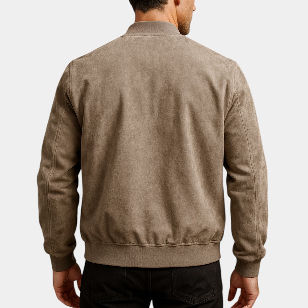 Adrian | Prémiová bomber bunda z semišu