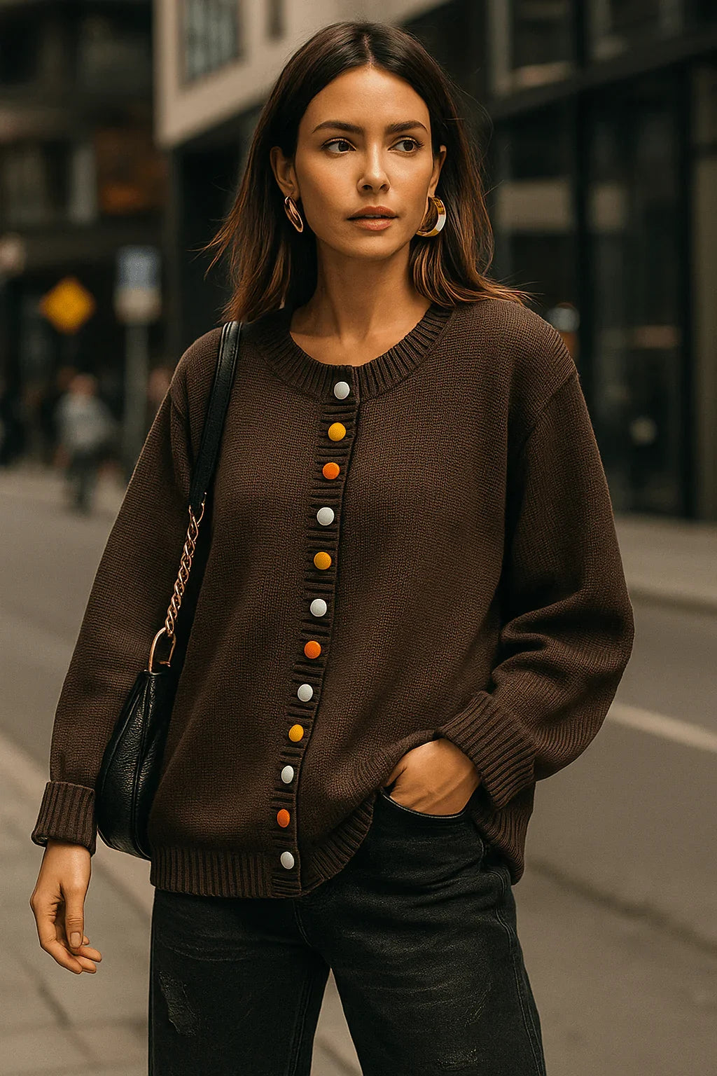 Agnes | Nadčasový kardigán