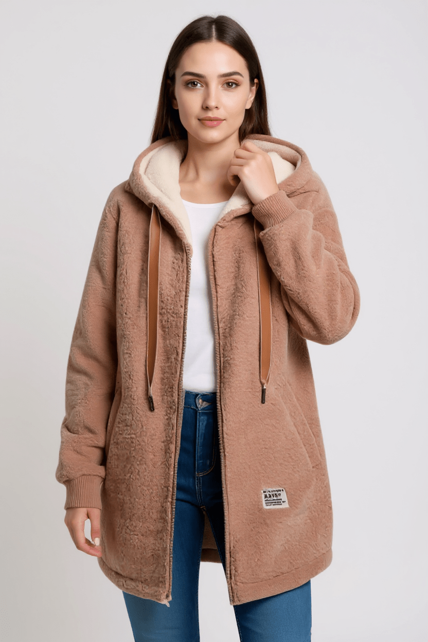 Birgitta | Elegantná fleece bunda so severským dizajnom
