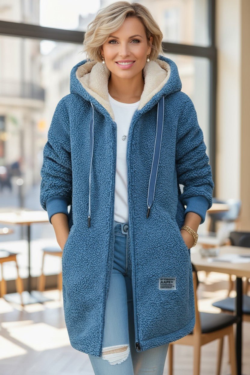 Birgitta | Elegantná fleece bunda so severským dizajnom