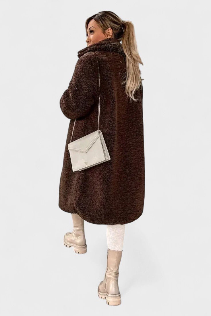 Birgitte | Elegantná teddy bunda s luxusným dizajnom