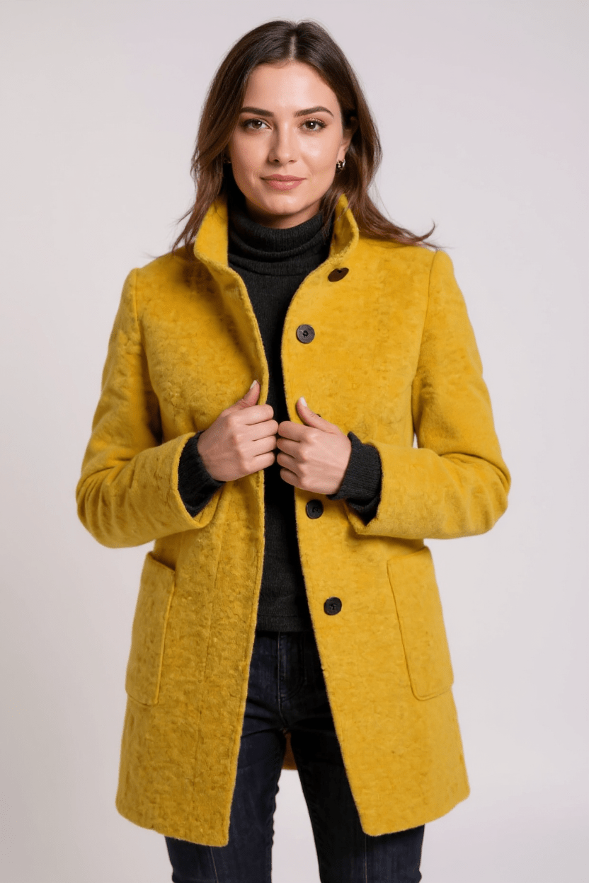 Fiora | Elegantný kabát s nordickým dizajnom