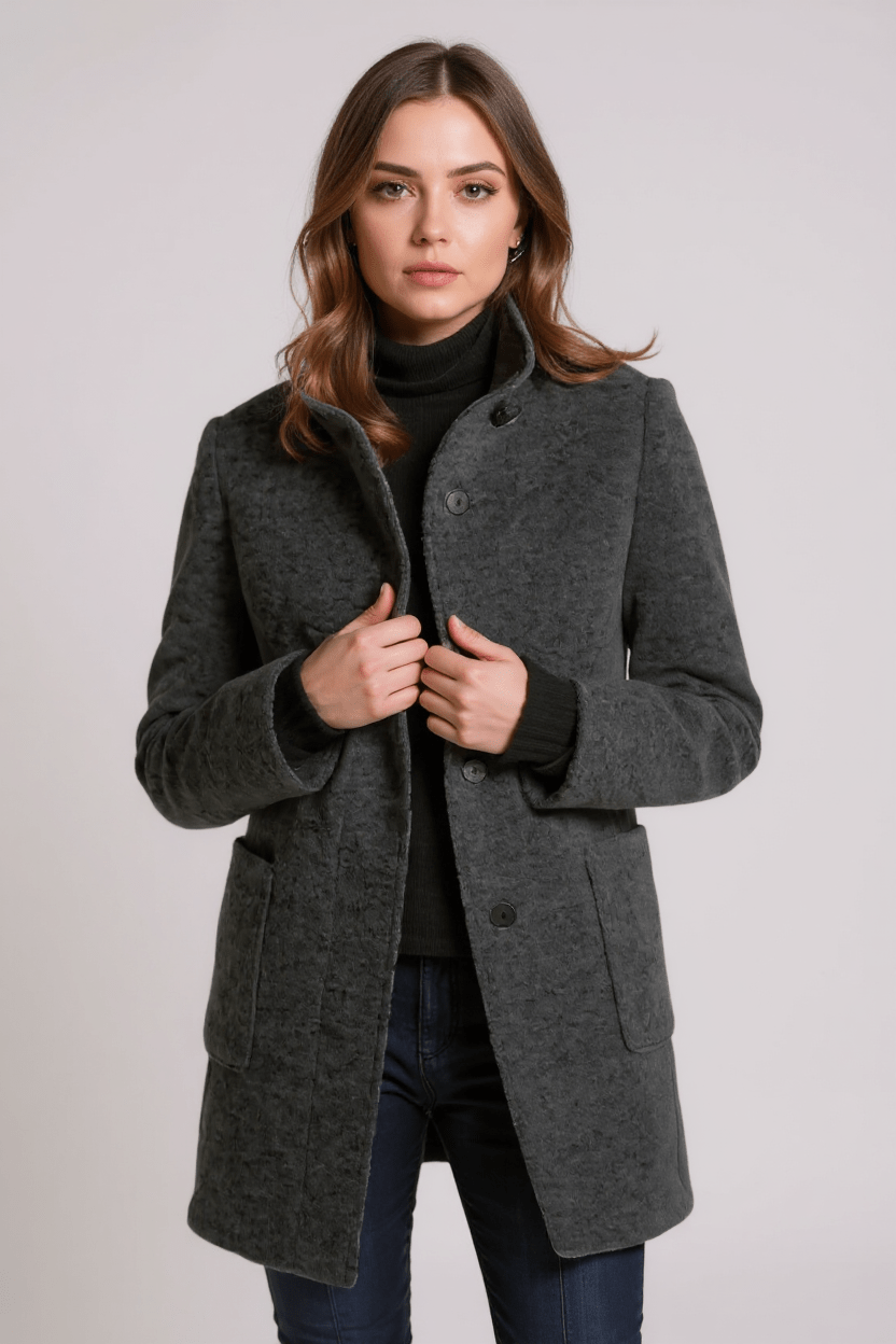Fiora | Elegantný kabát s nordickým dizajnom