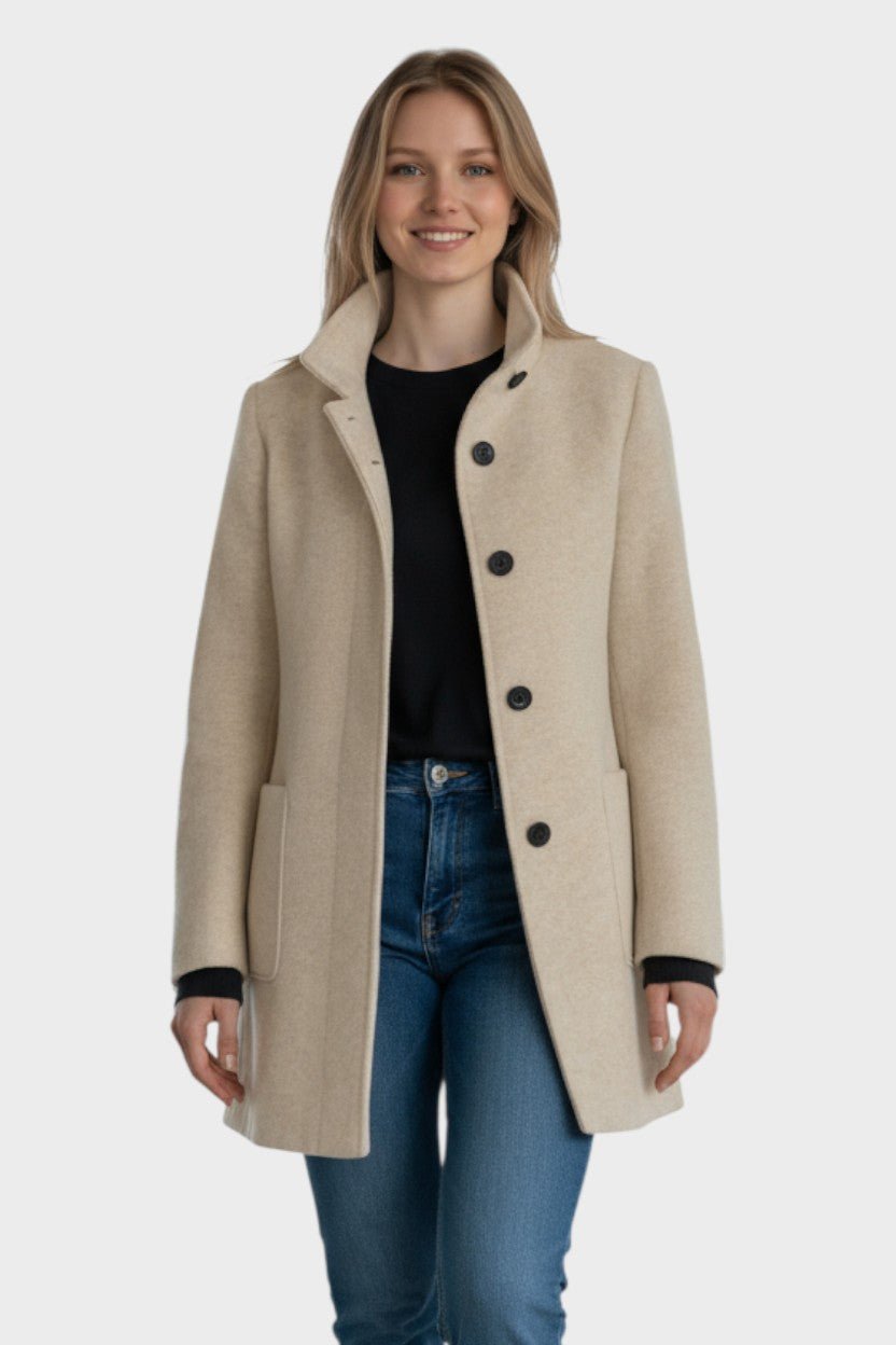 Fiora | Elegantný kabát s nordickým dizajnom