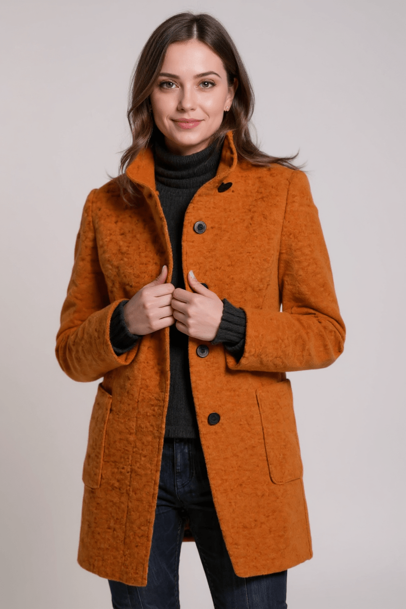 Fiora | Elegantný kabát s nordickým dizajnom