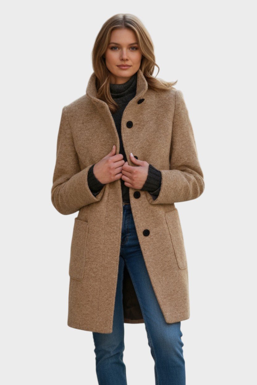 Fiora | Elegantný kabát s nordickým dizajnom