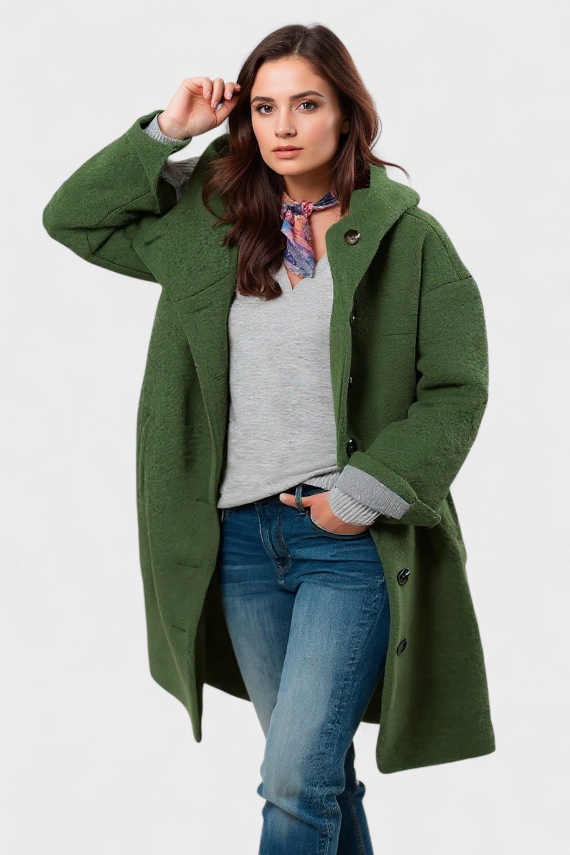 Freja | Elegantný stredne dlhý kabát