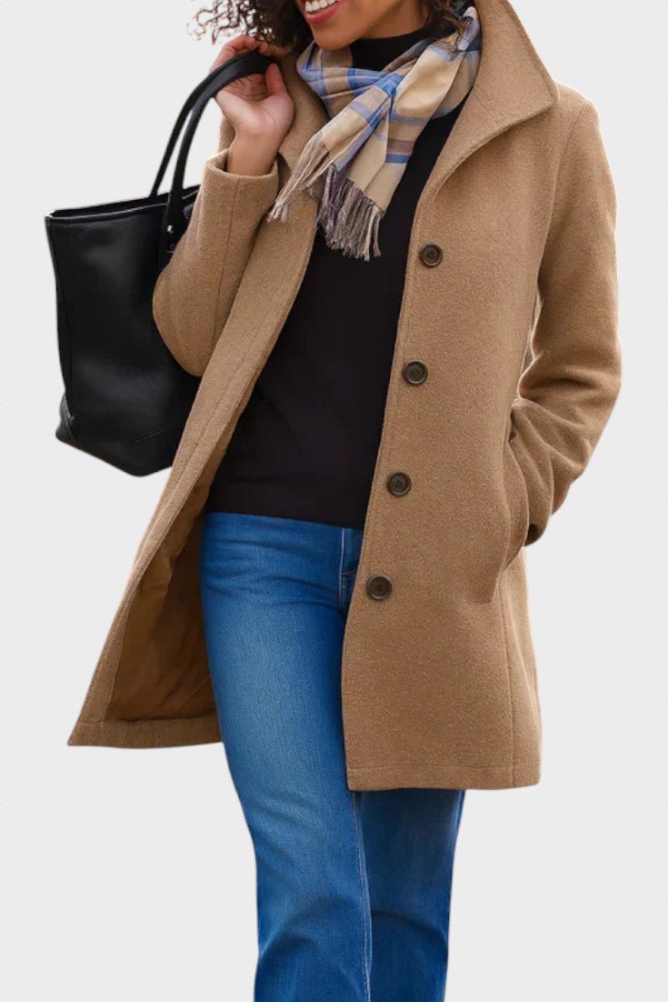 Leila | Elegantný kabát severského dizajnu