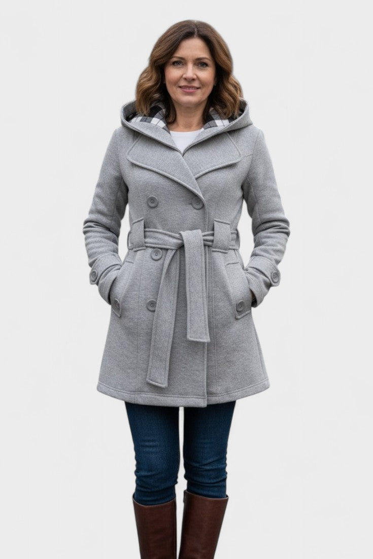 Leona | Elegantný dvojradový kabát