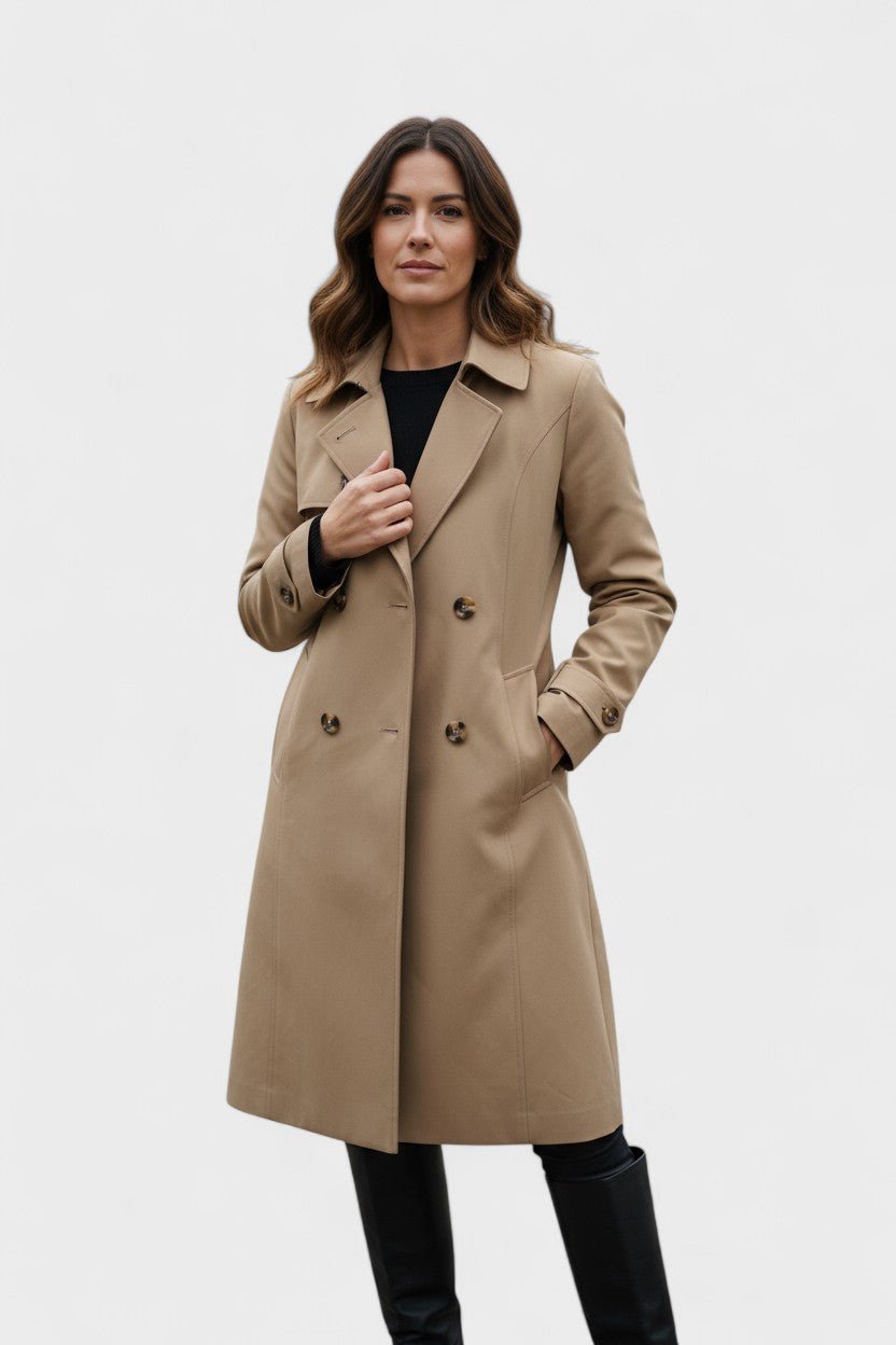 Luisa | Trenčkot elegantný v klasickom dizajne