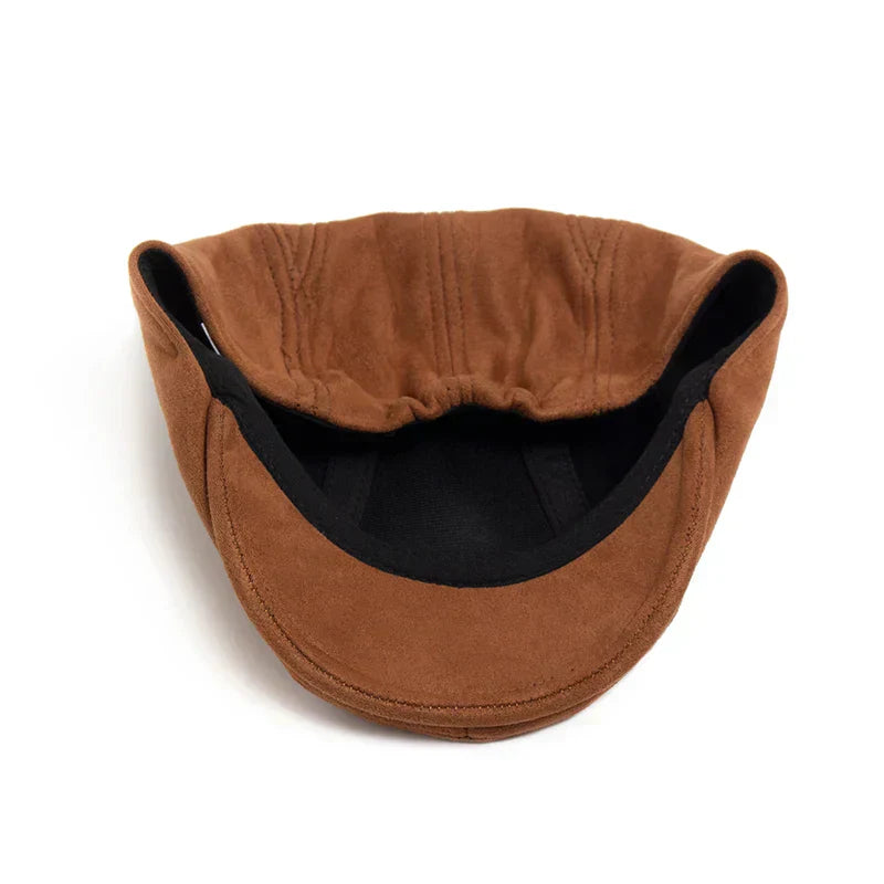 Hilaire | Klasický baret z semišu