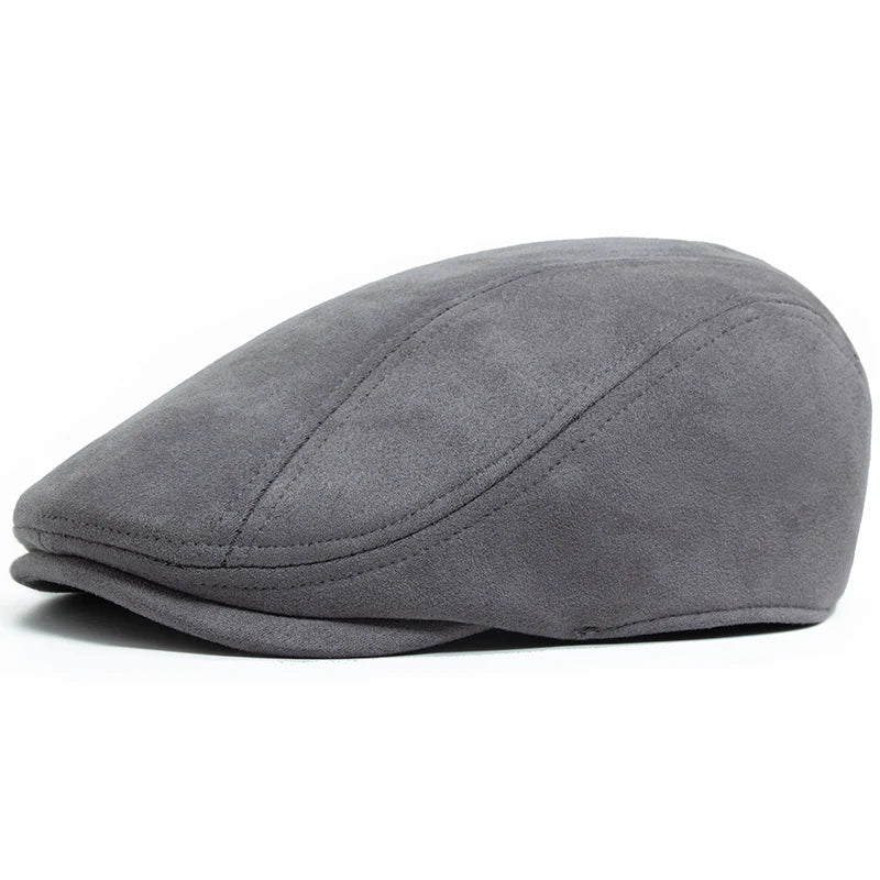 Hilaire | Klasický baret z semišu