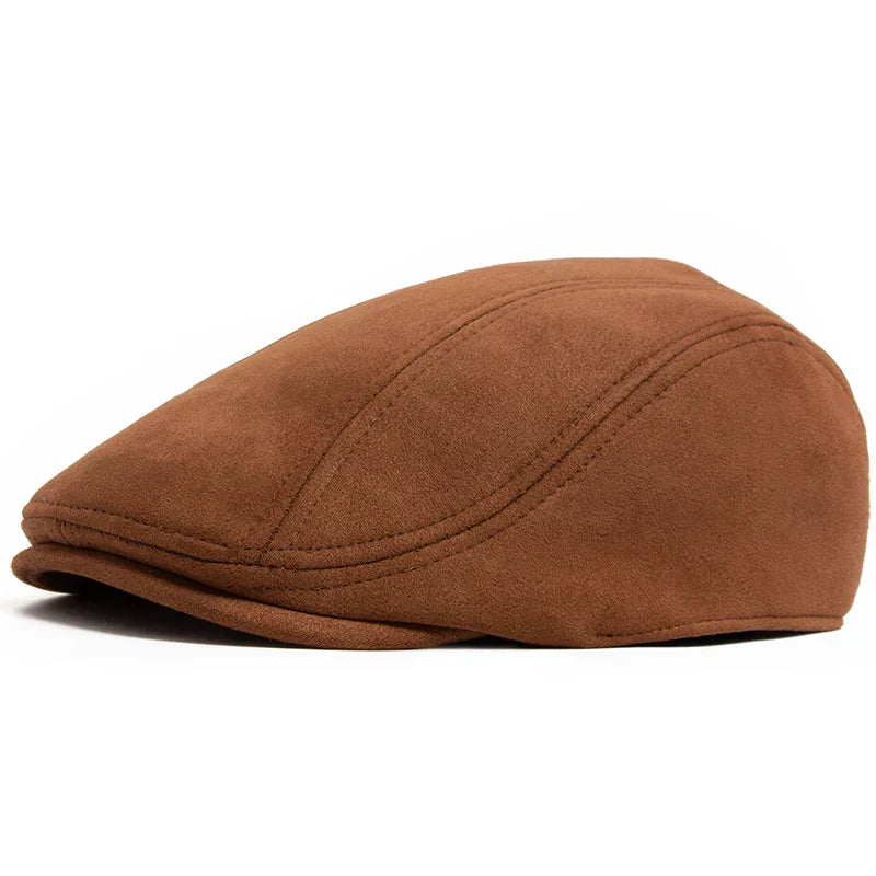 Hilaire | Klasický baret z semišu