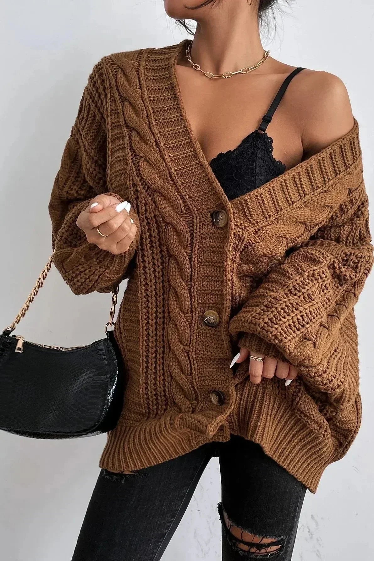 Saga | Kardigán oversize