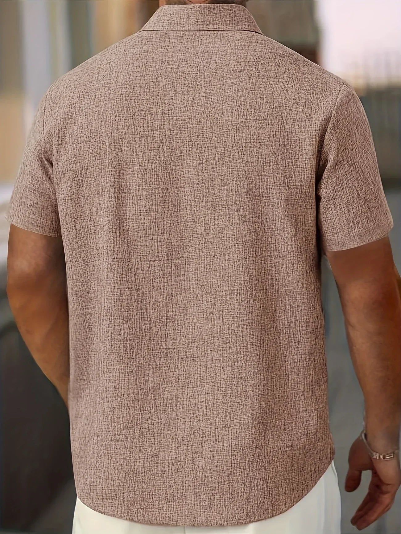 Adrien | Ľahká košeľa s krátkym rukávom