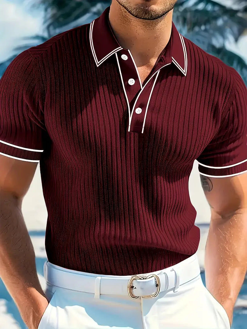 Florent | Elegantné polo tričko s krátkym rukávom