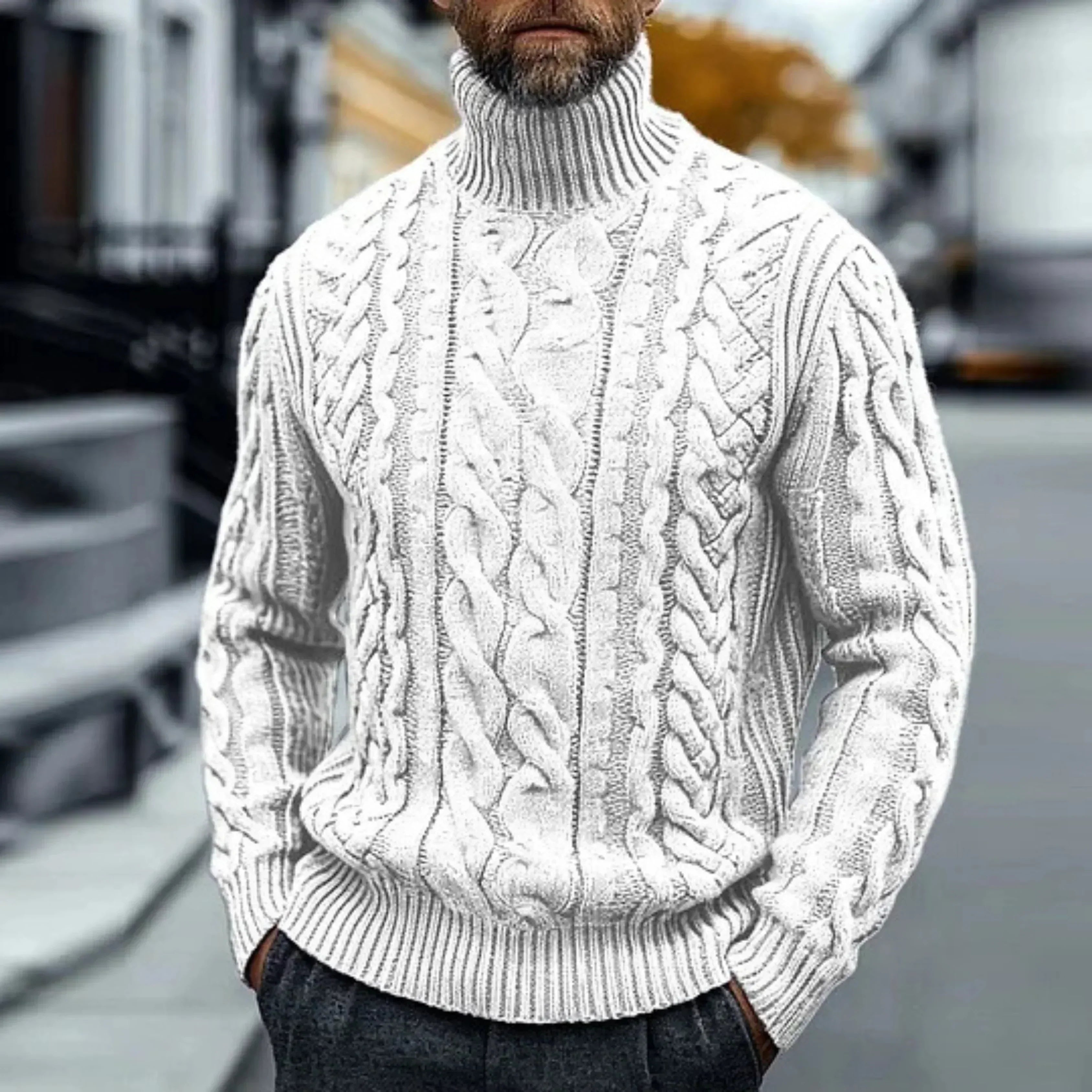 Harald | Vintage Pulóver Torsadé
