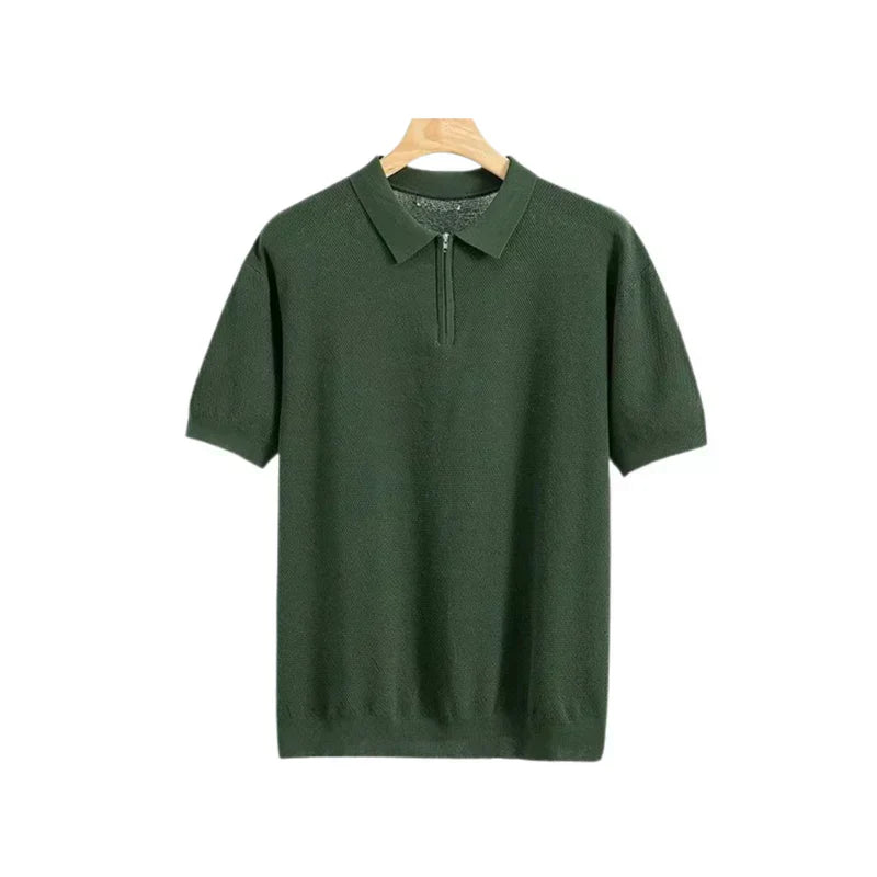 Gautier | Polo s krátkym zipsom Marbella