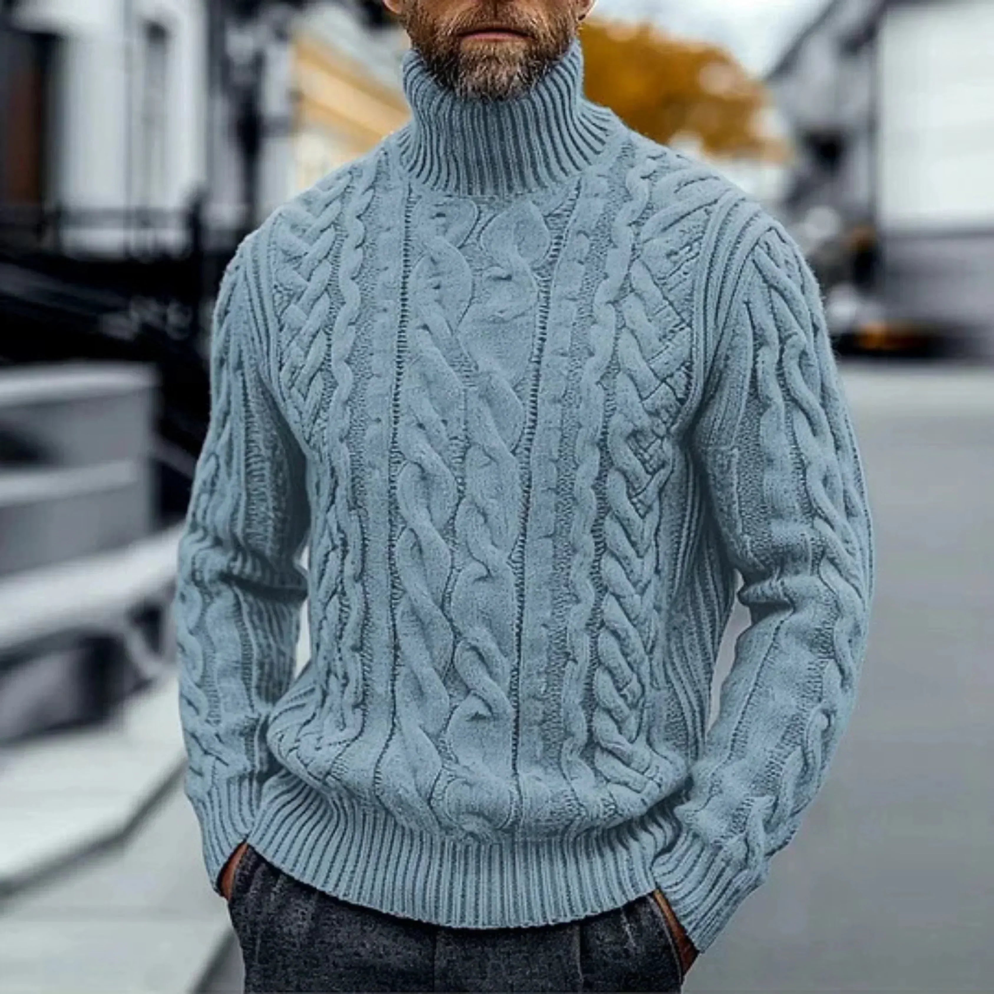 Harald | Vintage Pulóver Torsadé