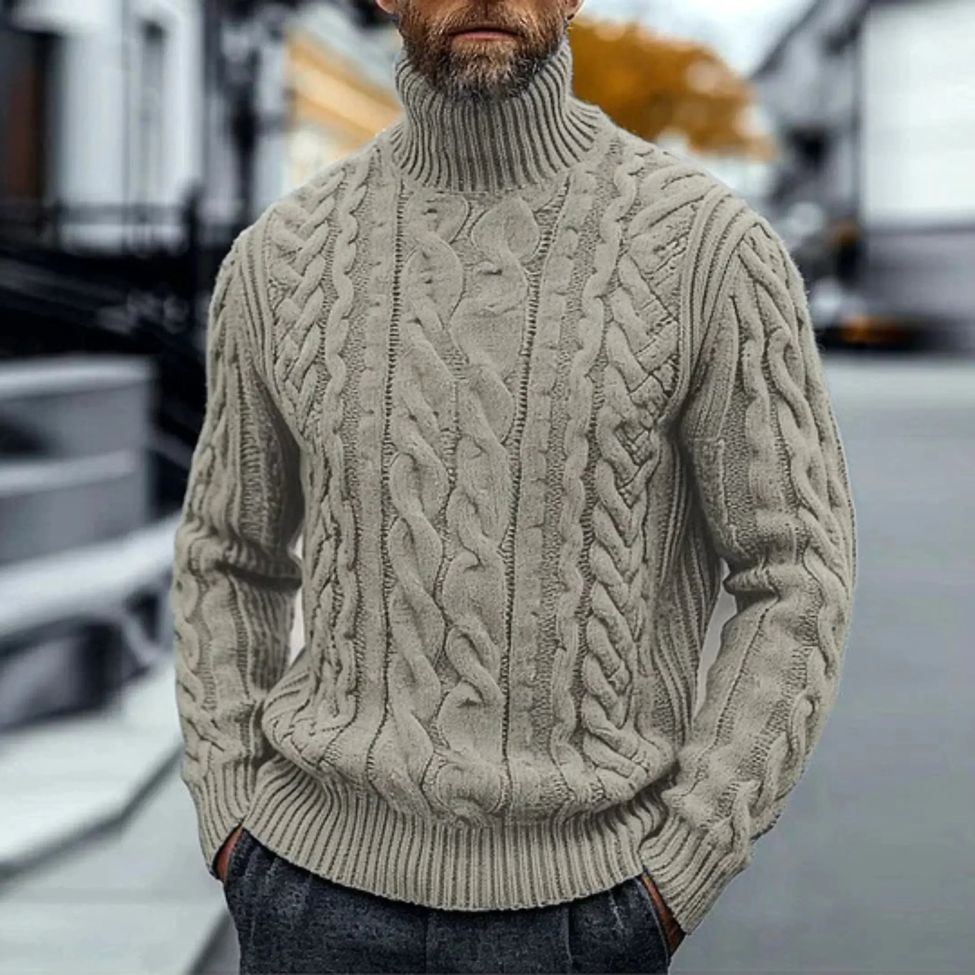 Harald | Vintage Pulóver Torsadé