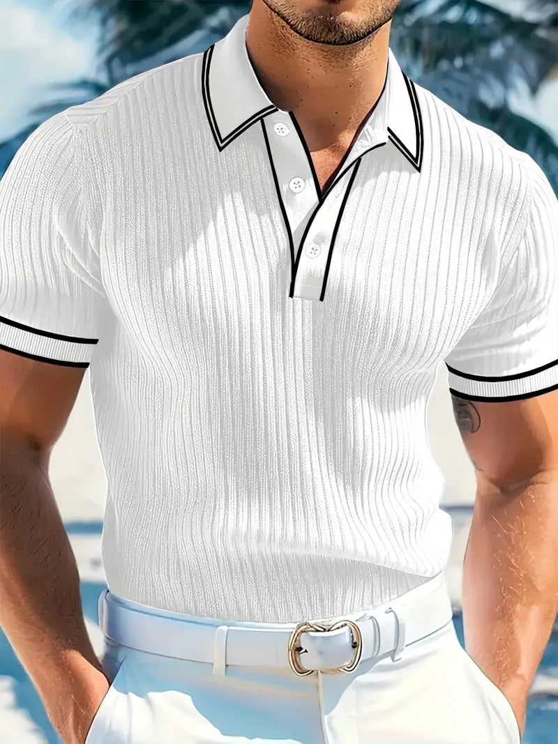 Florent | Elegantné polo tričko s krátkym rukávom