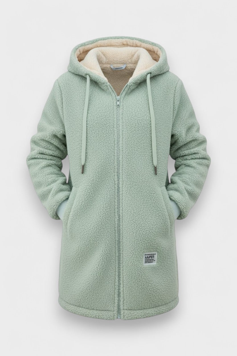 Birgitta  | Elegantná fleece bunda so severským dizajnom