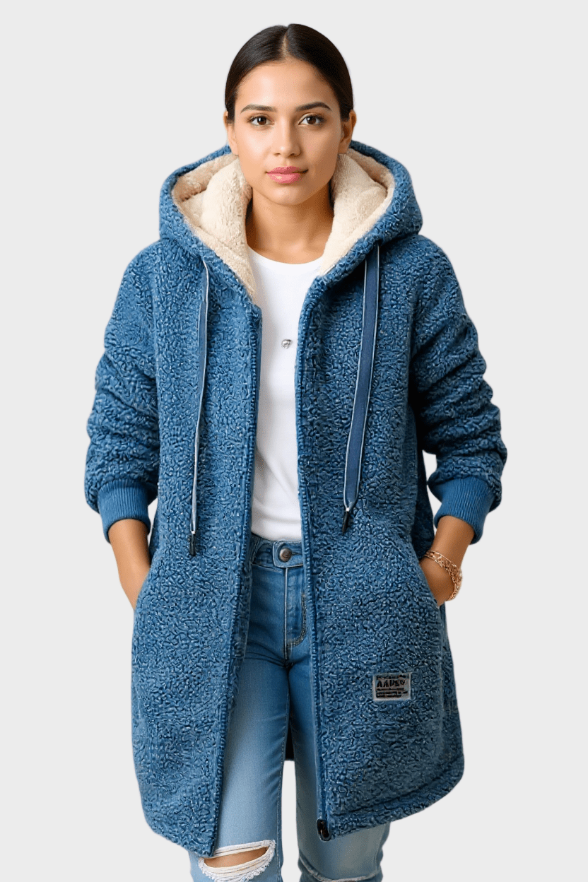 Birgitta  | Elegantná fleece bunda so severským dizajnom