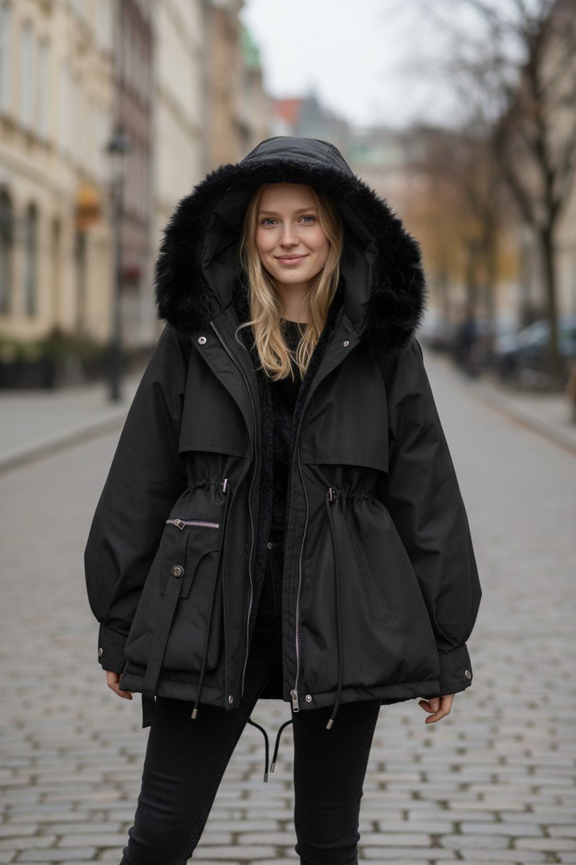 Cecilie | Elegantný zimný kabát v luxusnom dizajne