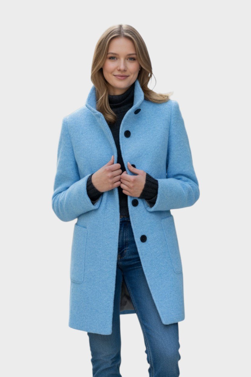 Fiora  | Elegantný kabát s nordickým dizajnom