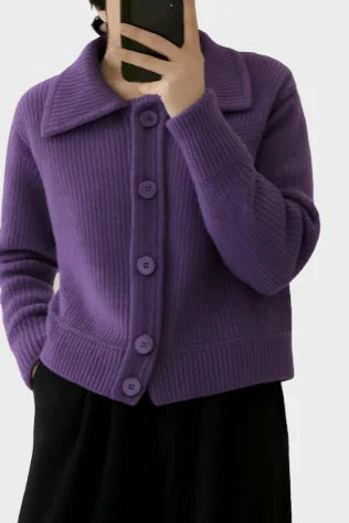 Johanne | Cardigan levanduľový