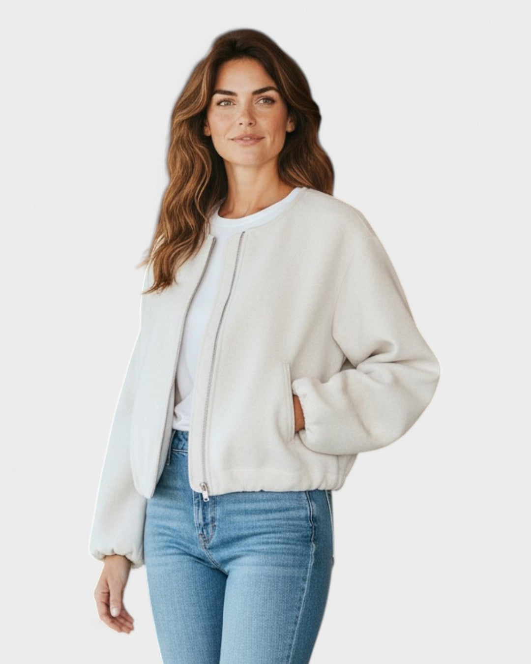Katrine™ | Jaqueta bomber curta