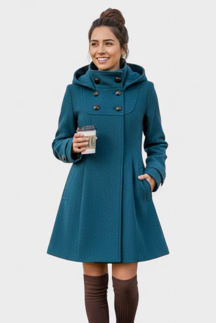 Lenka  | Elegantná bunda s kapucňou