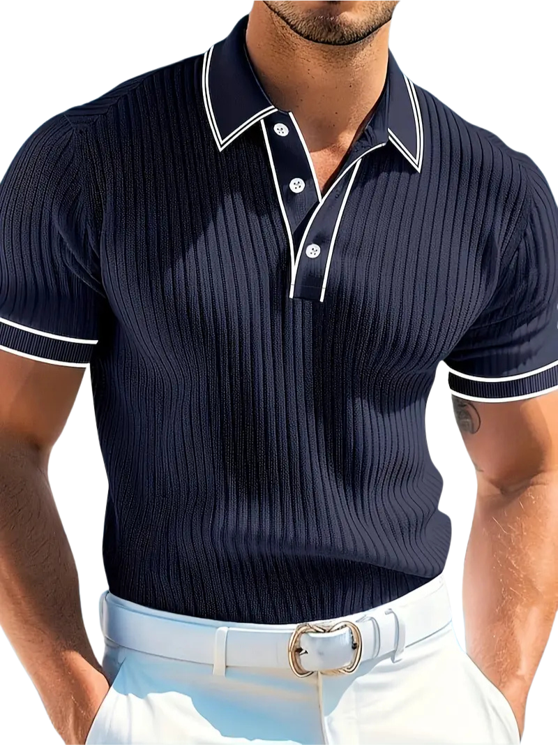 Florent | Elegantné polo tričko s krátkym rukávom