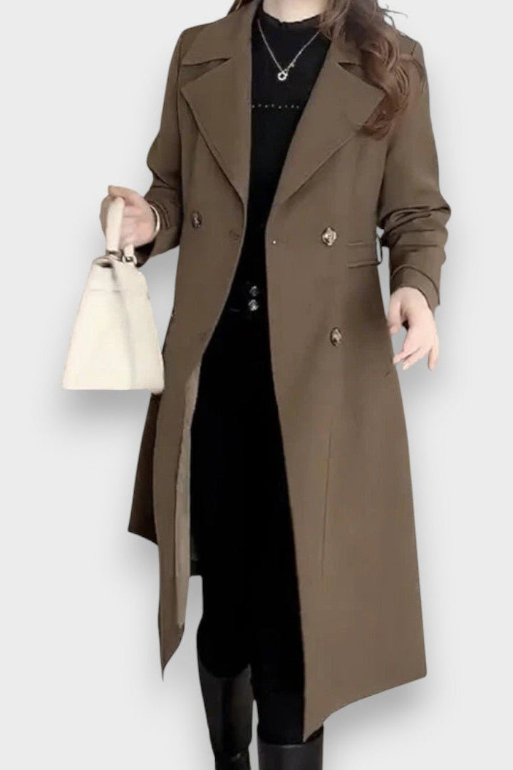 Luisa  | Trenčkot elegantný v klasickom dizajne