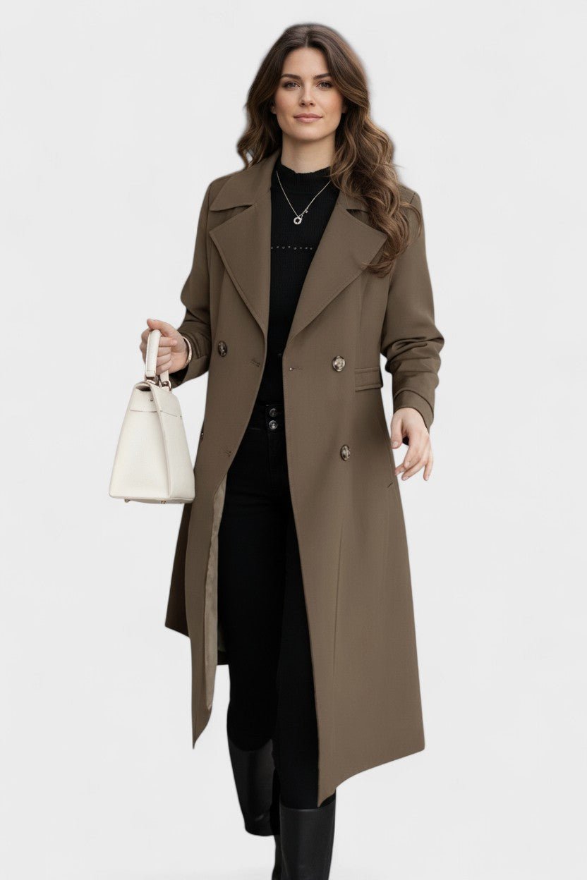 Luisa  | Trenčkot elegantný v klasickom dizajne