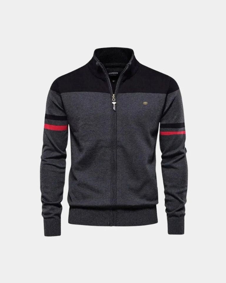 Mathias | Zippovaný cardigan