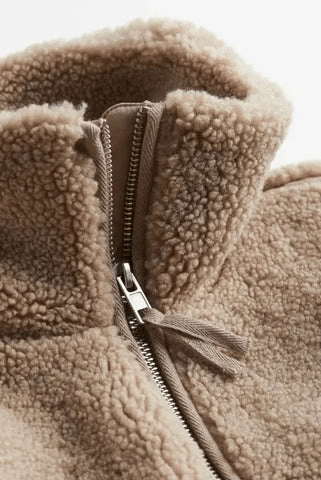 Mille  | Elegantný teddy kabát v severskom dizajne