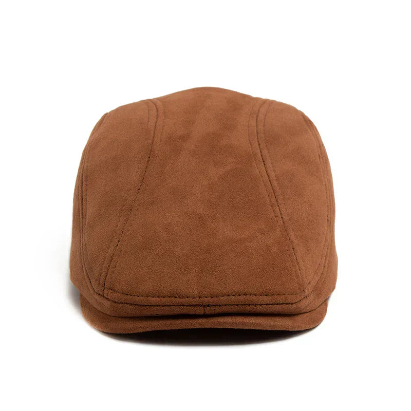 Hilaire | Klasický baret z semišu