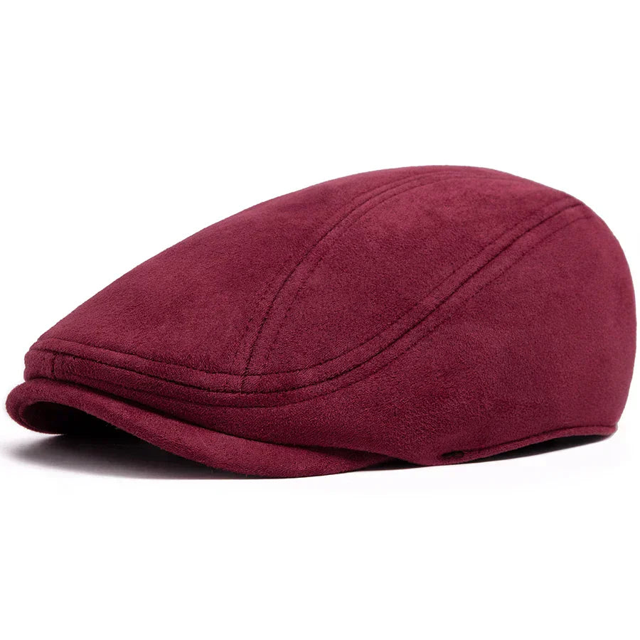 Hilaire | Klasický baret z semišu