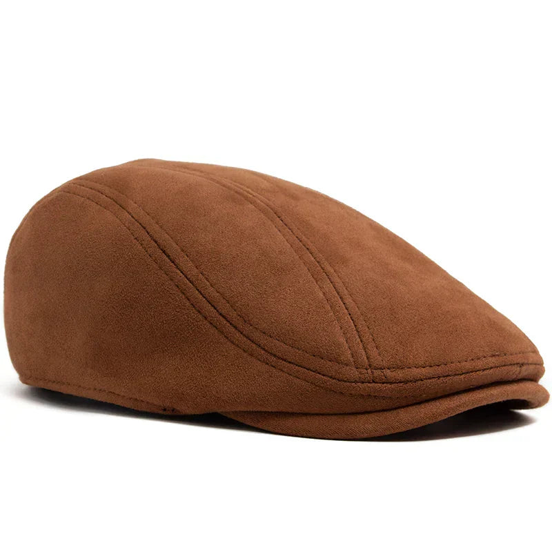 Hilaire | Klasický baret z semišu