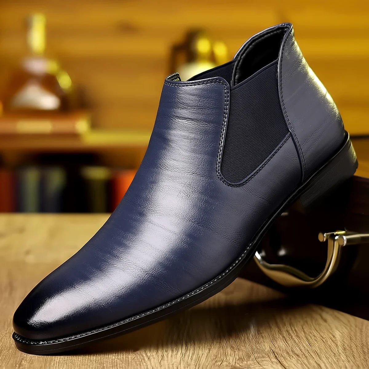 Simon | Elegantné Kožené Čižmy