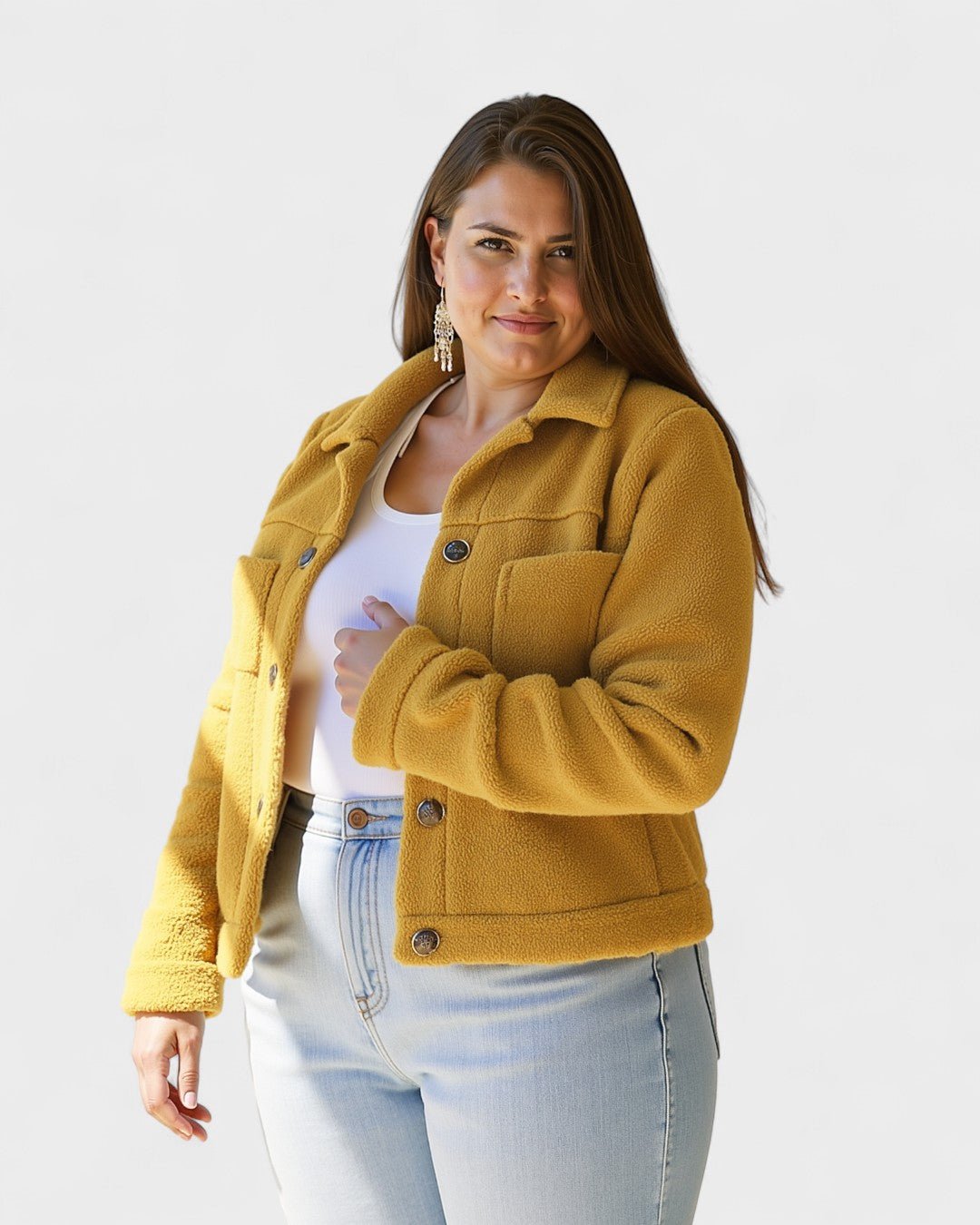 Selina | Casaco de Fleece