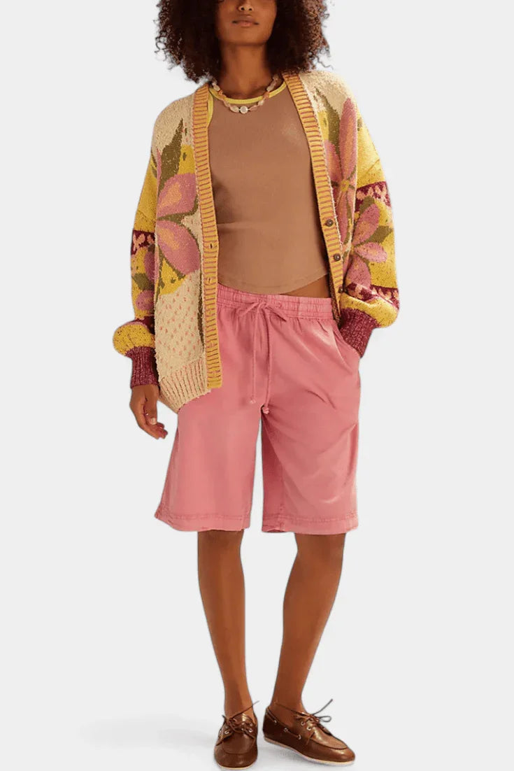 Stine | Kvetinový cardigan