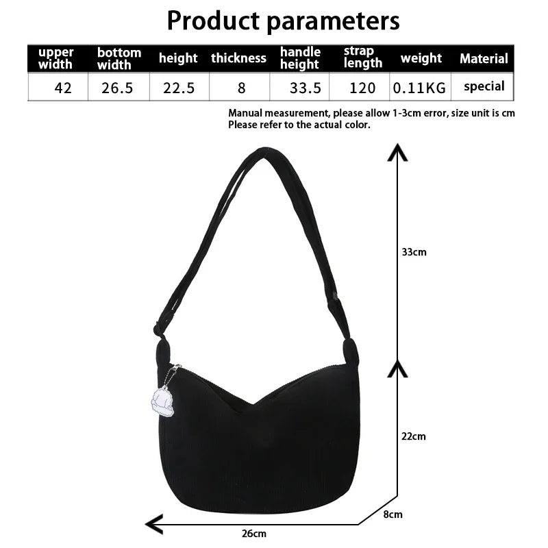 Cécile. - Cordura tašky cez rameno pre ženy