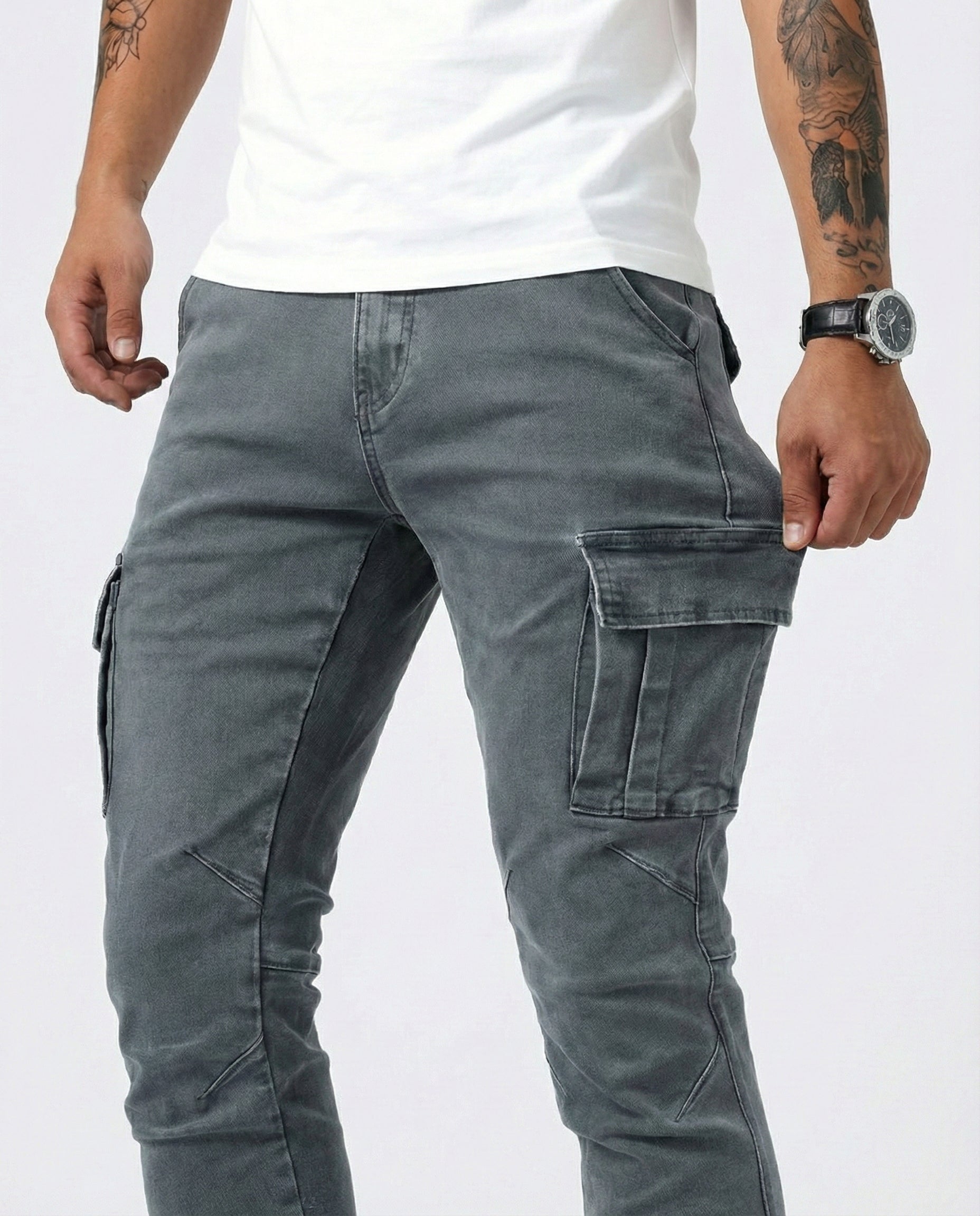 Jean | Elastické Cargo Nohavice